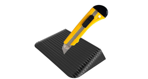 How to Cut a Rubber Threshold Ramp (DPR Series)